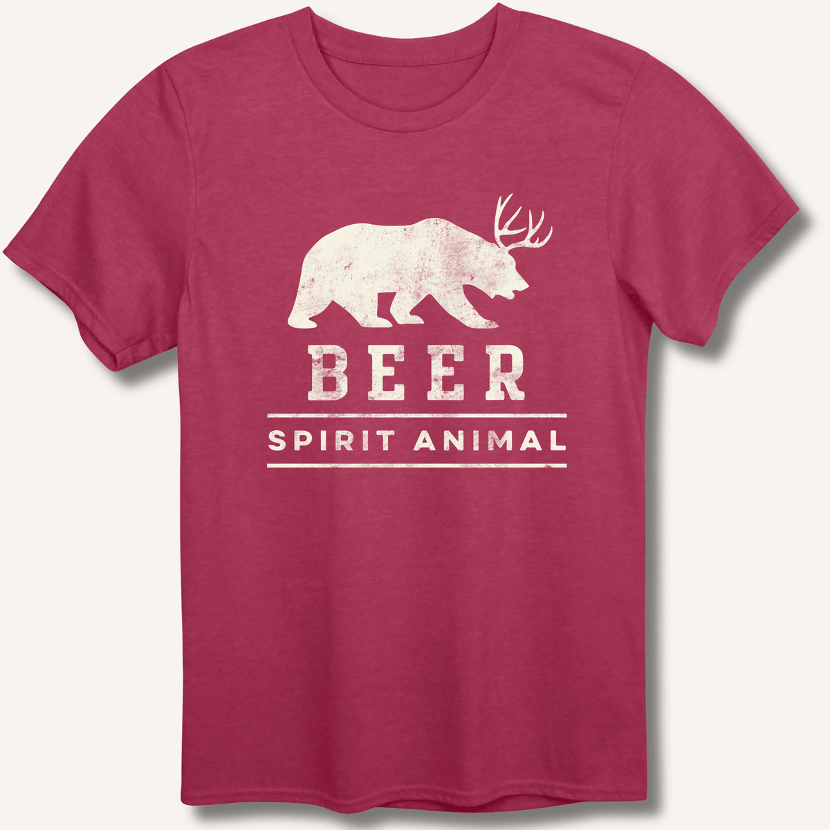 Beer Spirit Animal T-Shirt Gift For Bourbon Drinker