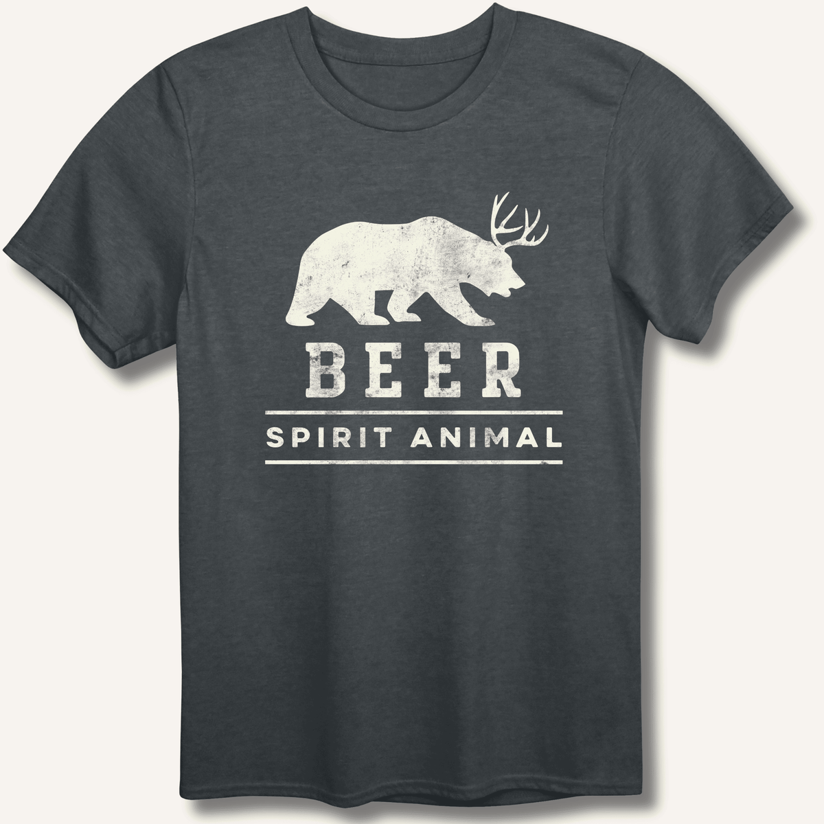Beer Spirit Animal T-Shirt Gift For Bourbon Drinker