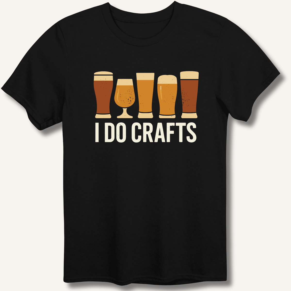 I Do Crafts T-Shirt Gift For Bourbon Drinker