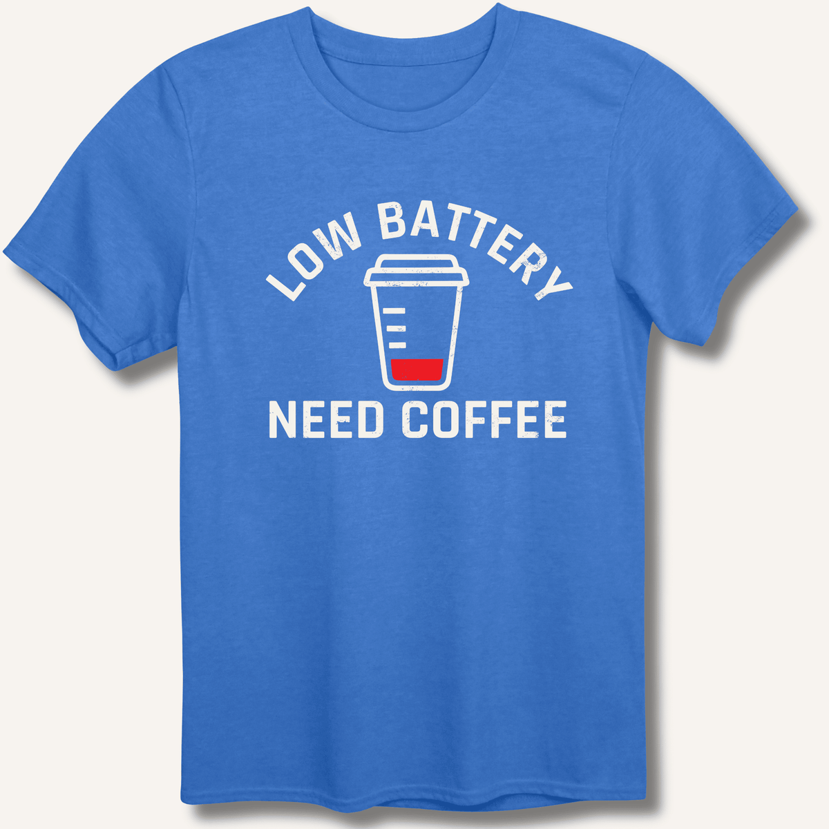 Low Battery T-Shirt Gift For Bourbon Drinker