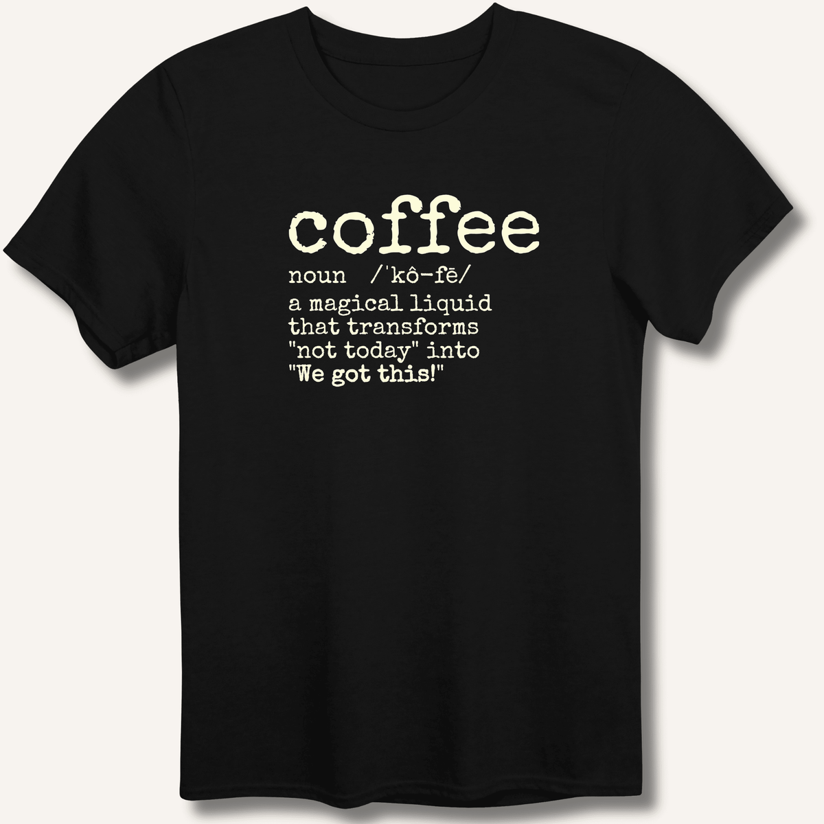 Coffee Definition T-Shirt Gift For Bourbon Drinker