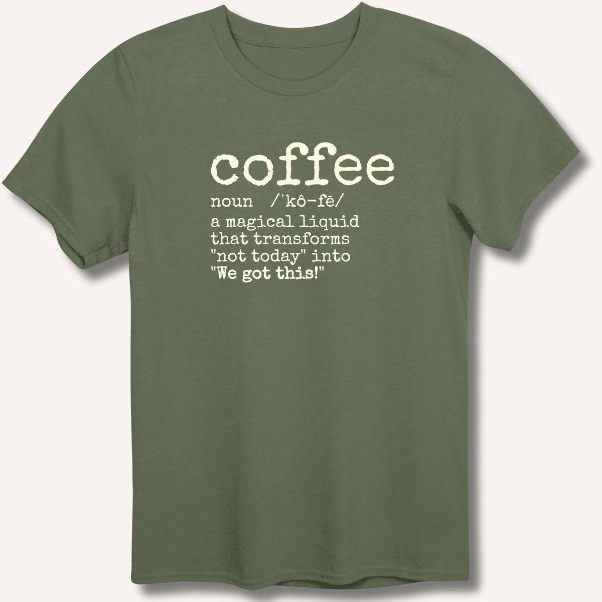 Coffee Definition T-Shirt Gift For Bourbon Drinker