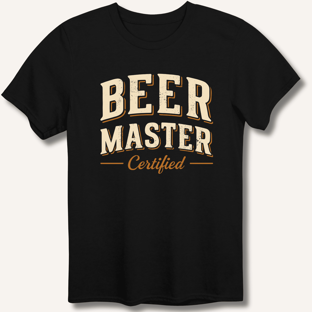 Beer Master T-Shirt Gift For Bourbon Drinker