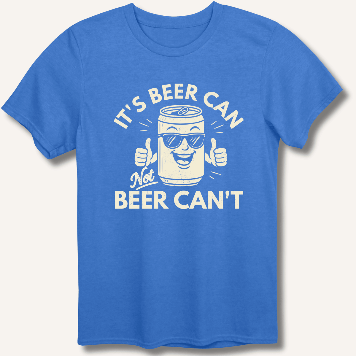 It's Beer Can T-Shirt Gift For Bourbon Drinker