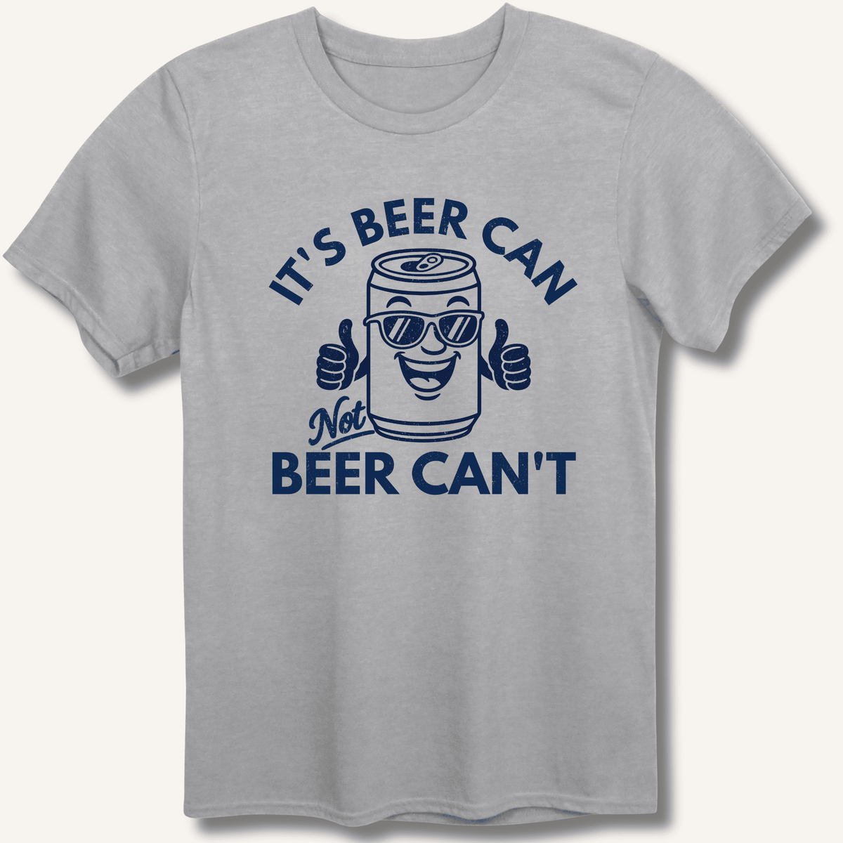 It's Beer Can T-Shirt Gift For Bourbon Drinker