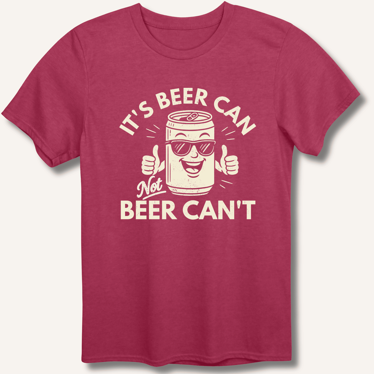It's Beer Can T-Shirt Gift For Bourbon Drinker