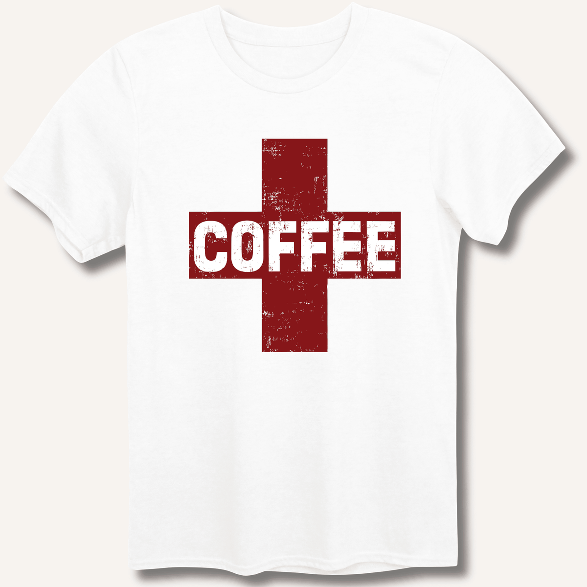 Coffee First Aid T-Shirt Gift For Bourbon Drinker