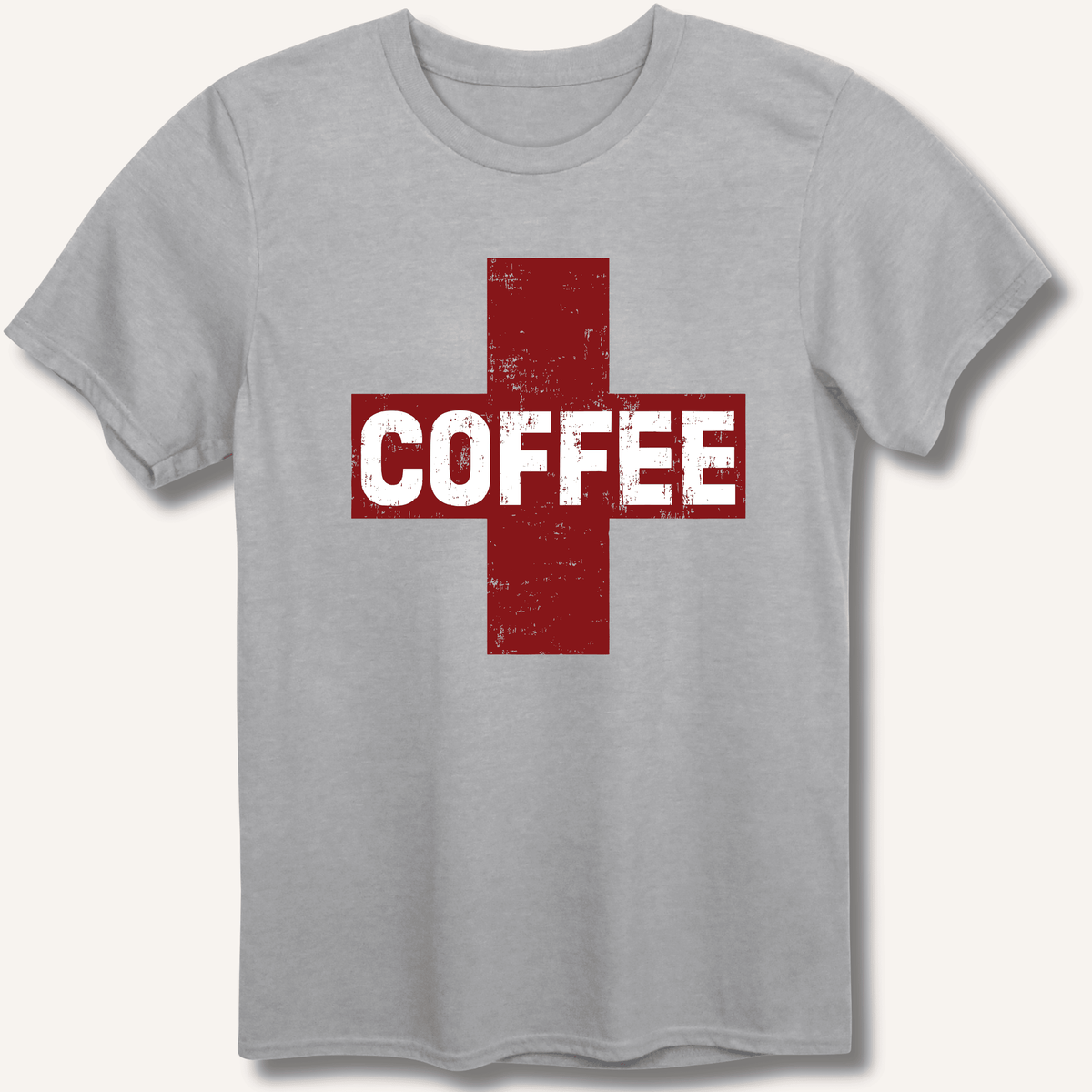 Coffee First Aid T-Shirt Gift For Bourbon Drinker