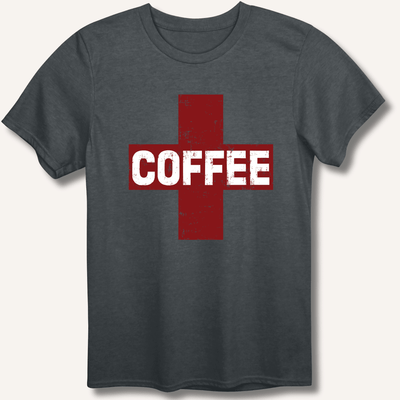 Coffee First Aid T-Shirt Gift For Bourbon Drinker