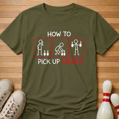 Guide To Spares T-Shirt Gift For Bowlers