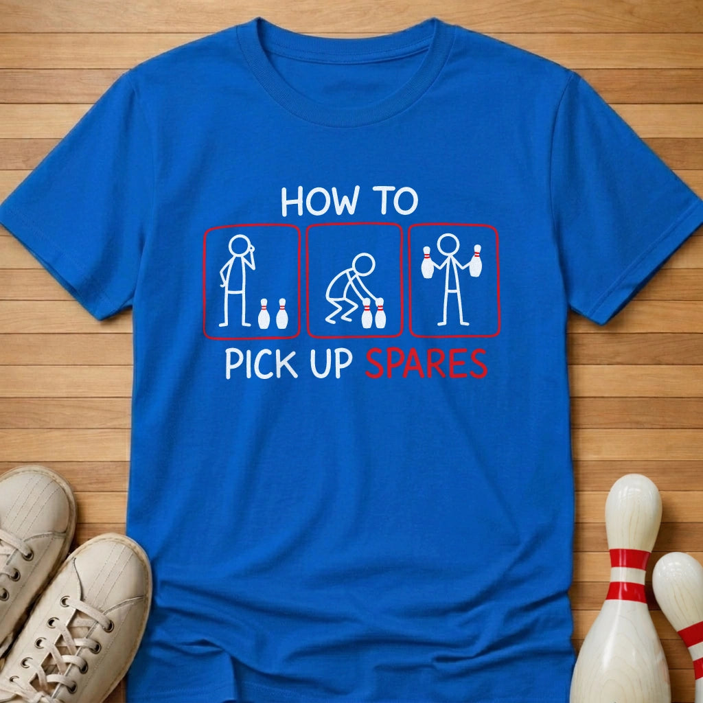 Guide To Spares T-Shirt Gift For Bowlers