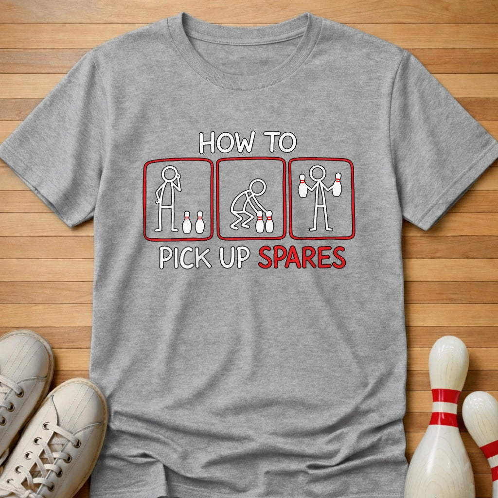 Guide To Spares T-Shirt Gift For Bowlers