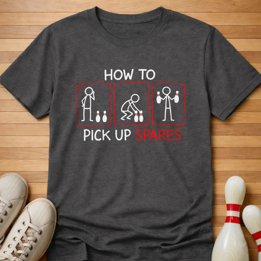 Guide To Spares T-Shirt Gift For Bowlers