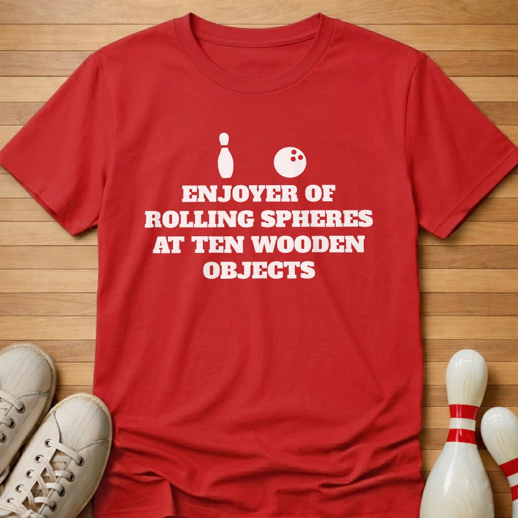 Enjoyer Of T-Shirt Gift For Bowlers