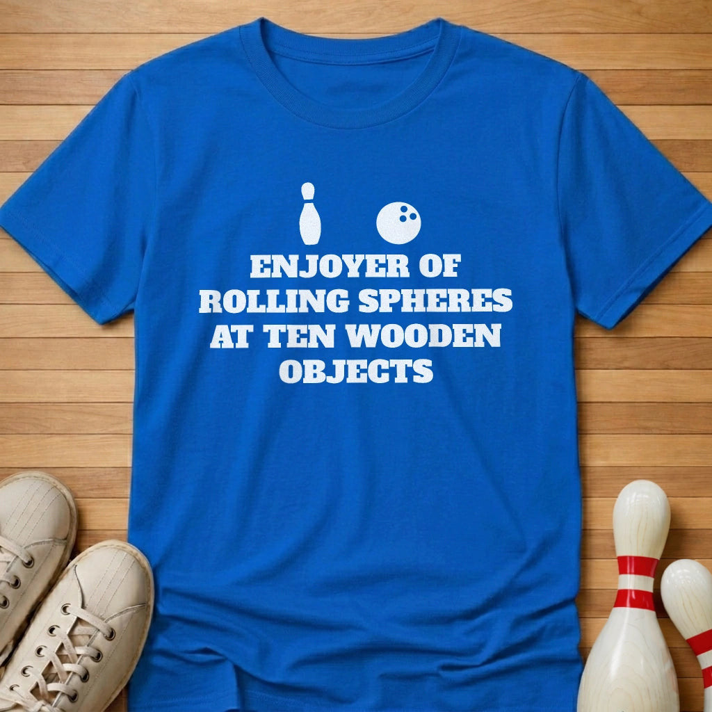 Enjoyer Of T-Shirt Gift For Bowlers