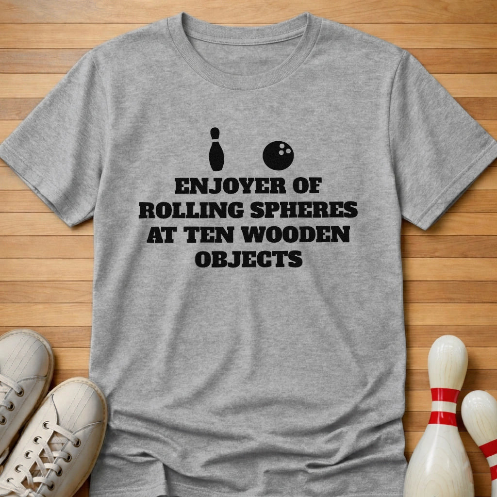 Enjoyer Of T-Shirt Gift For Bowlers