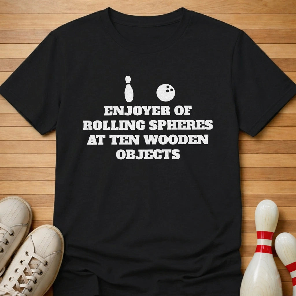 Enjoyer Of T-Shirt Gift For Bowlers