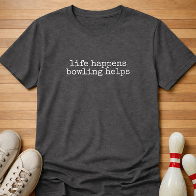 Bowling Helps T-Shirt Gift For Bowlers