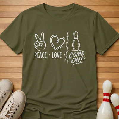 Just Fall T-Shirt Gift For Bowlers