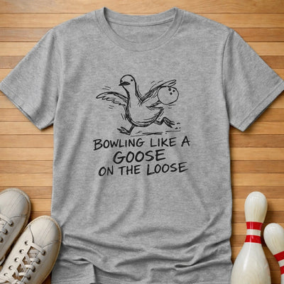 Bowling Goose T-Shirt Gift For Bowlers