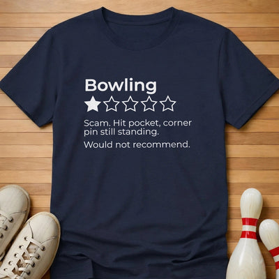 Bowling Review T-Shirt Gift For Bowlers