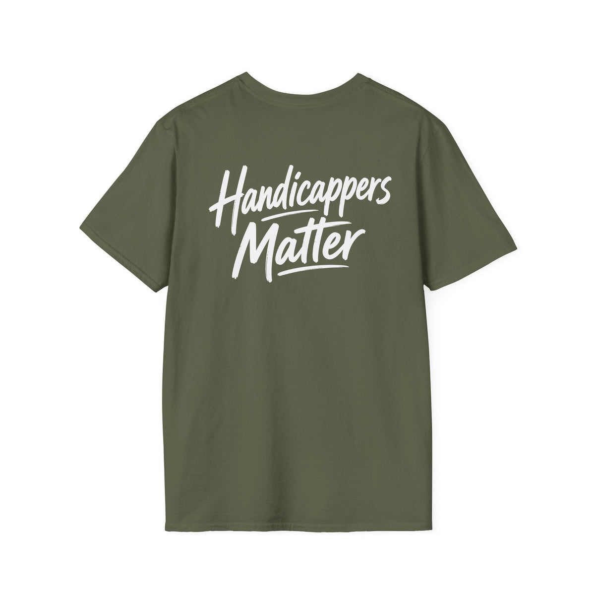 Handicappers Matter T-Shirt Gift For Bowlers