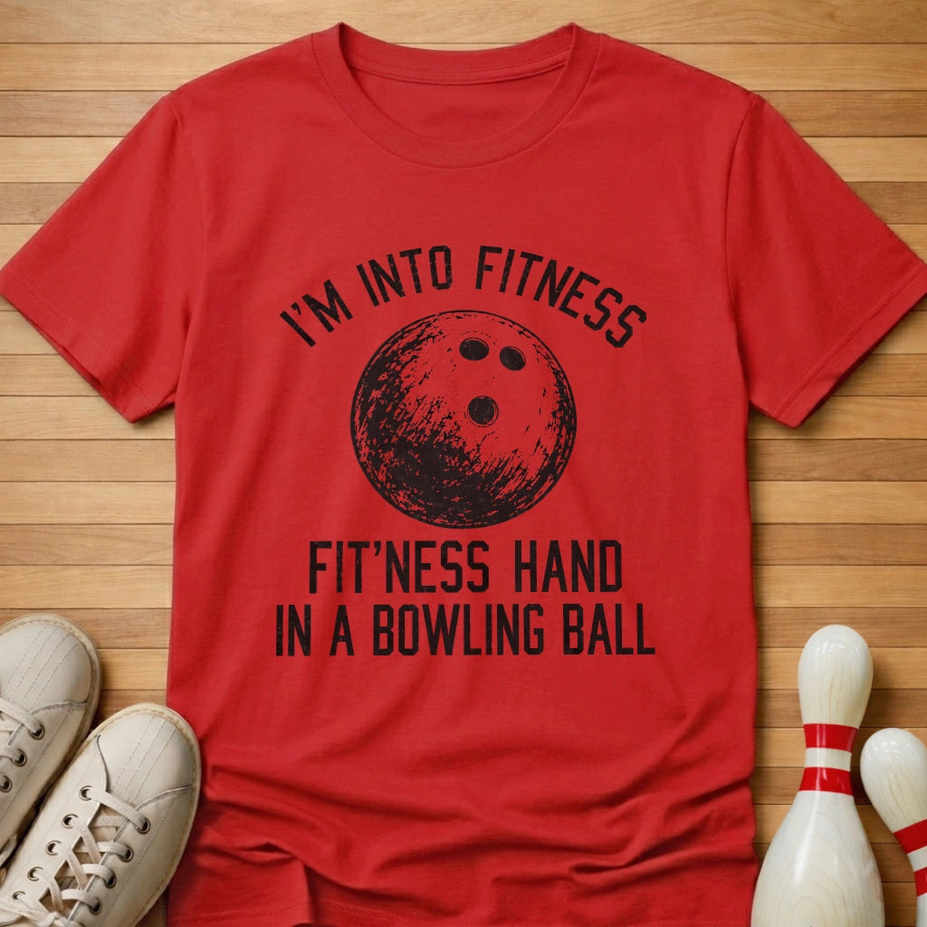 Fitness T-Shirt Gift For Bowlers