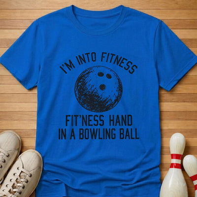 Fitness T-Shirt Gift For Bowlers