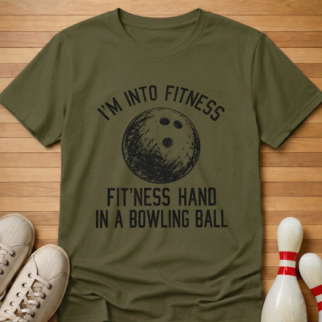 Fitness T-Shirt Gift For Bowlers