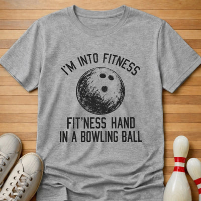 Fitness T-Shirt Gift For Bowlers
