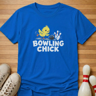 Bowling Chick T-Shirt Gift For Bowlers