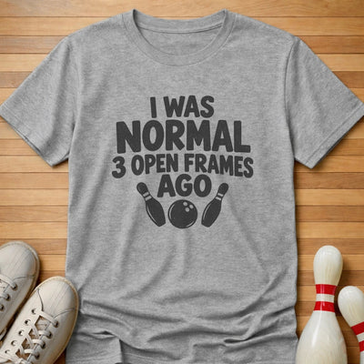 3 Open Frames Ago T-Shirt Gift For Bowlers