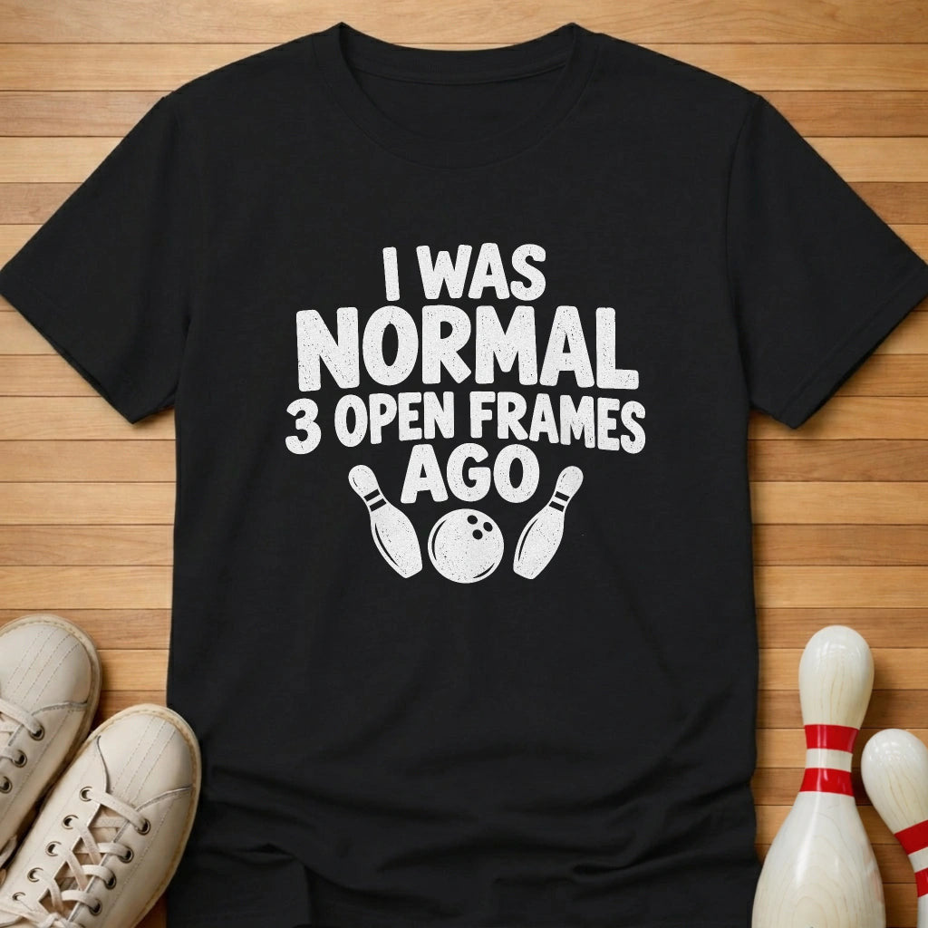 3 Open Frames Ago T-Shirt Gift For Bowlers