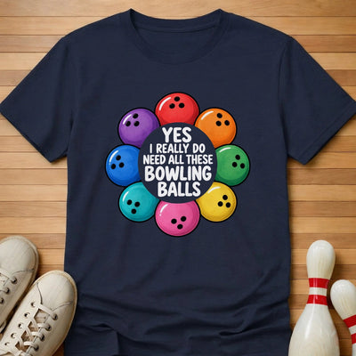 Yes I Do T-Shirt Gift For Bowlers