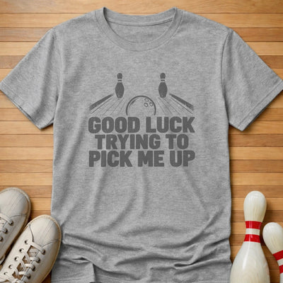Good Luck T-Shirt Gift For Bowlers