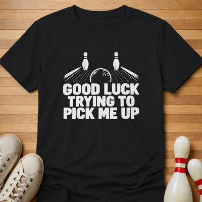 Good Luck T-Shirt Gift For Bowlers