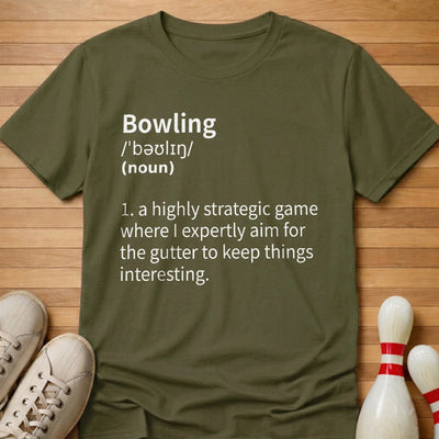 My Bowling Defined T-Shirt Gift For Bowlers