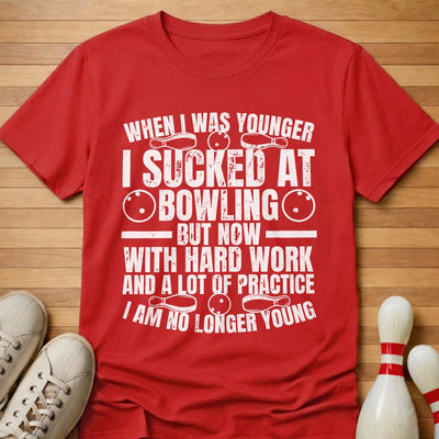 With Hard Work T-Shirt Gift For Bowlers