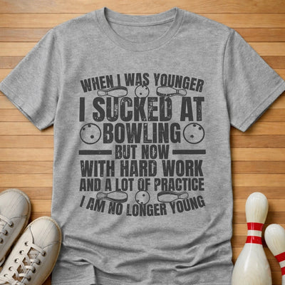 With Hard Work T-Shirt Gift For Bowlers