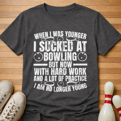 With Hard Work T-Shirt Gift For Bowlers