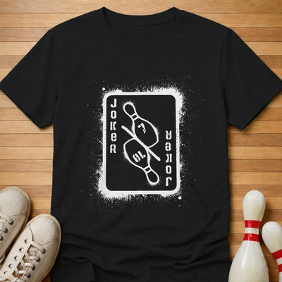 7 10 Pin Joker Card T-Shirt Gift For Bowlers