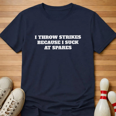 The Reason I Throw Strikes T-Shirt Gift For Bowlers