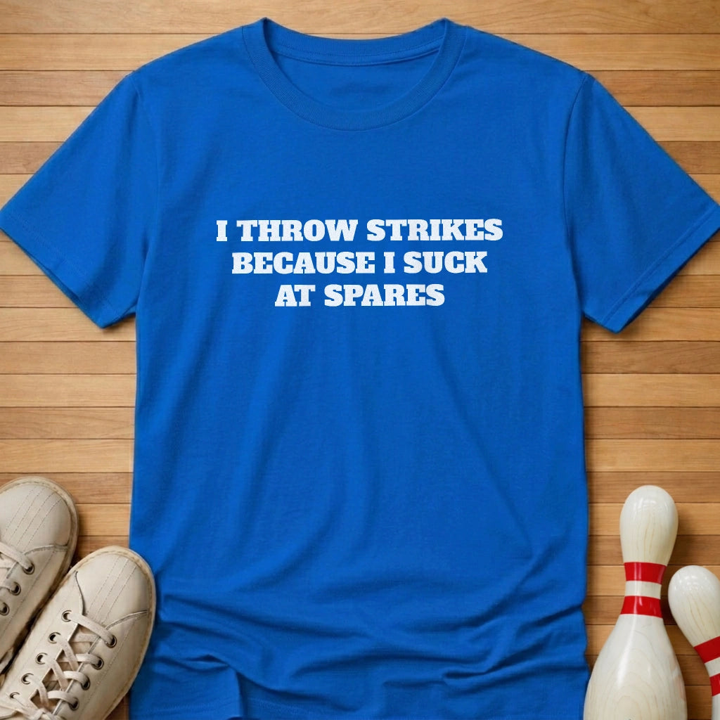 The Reason I Throw Strikes T-Shirt Gift For Bowlers