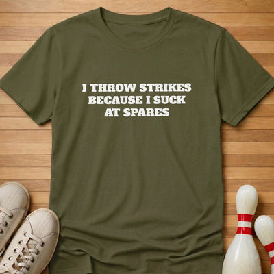 The Reason I Throw Strikes T-Shirt Gift For Bowlers