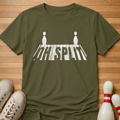 Oh Split T-Shirt Gift For Bowlers