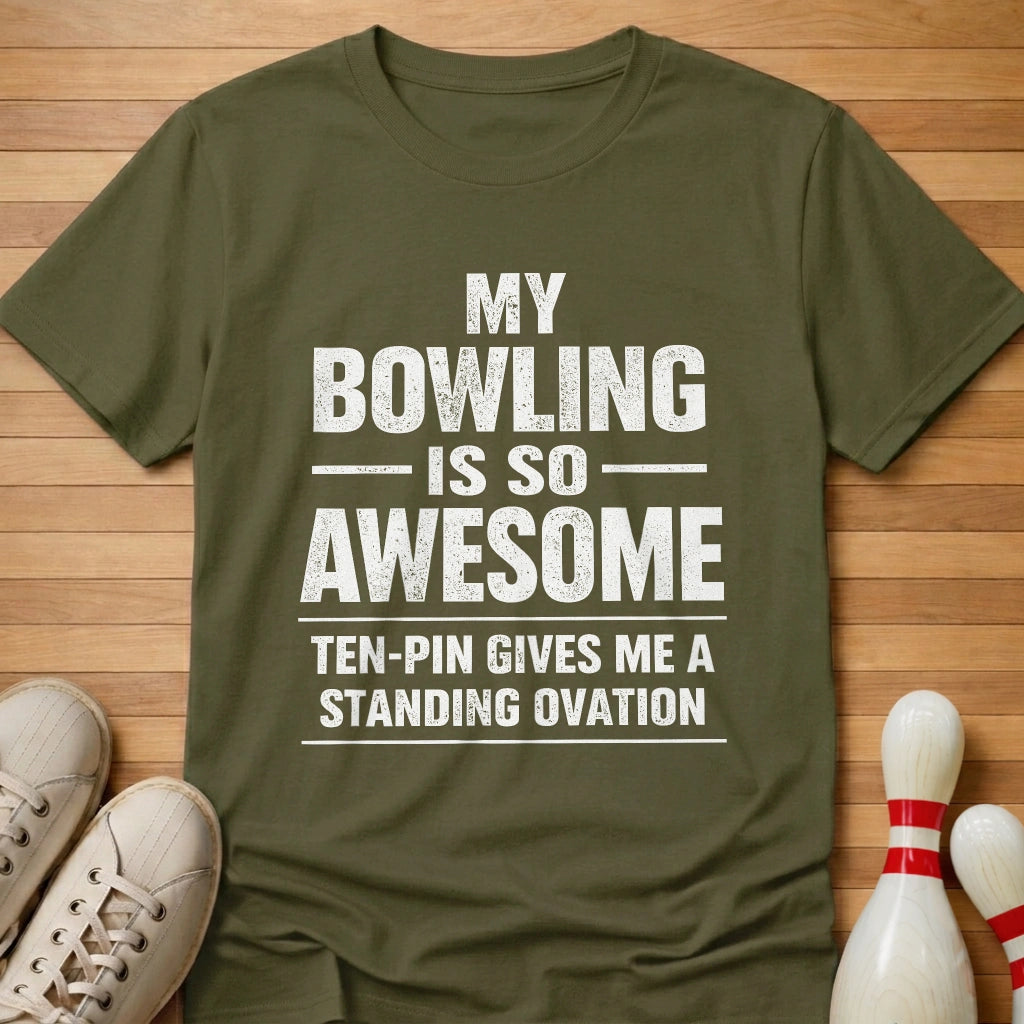 My Bowling Is Awesome T-Shirt Gift For Bowlers