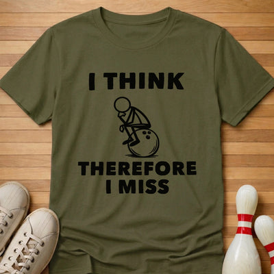 Think Less T-Shirt Gift For Bowlers