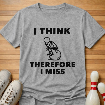 Think Less T-Shirt Gift For Bowlers