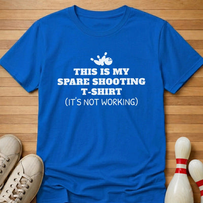 Not Working T-Shirt Gift For Bowlers