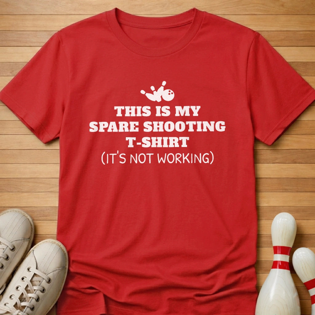 Not Working T-Shirt Gift For Bowlers